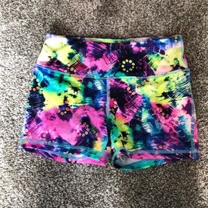 S Material Girl Spandex Workout Shorts